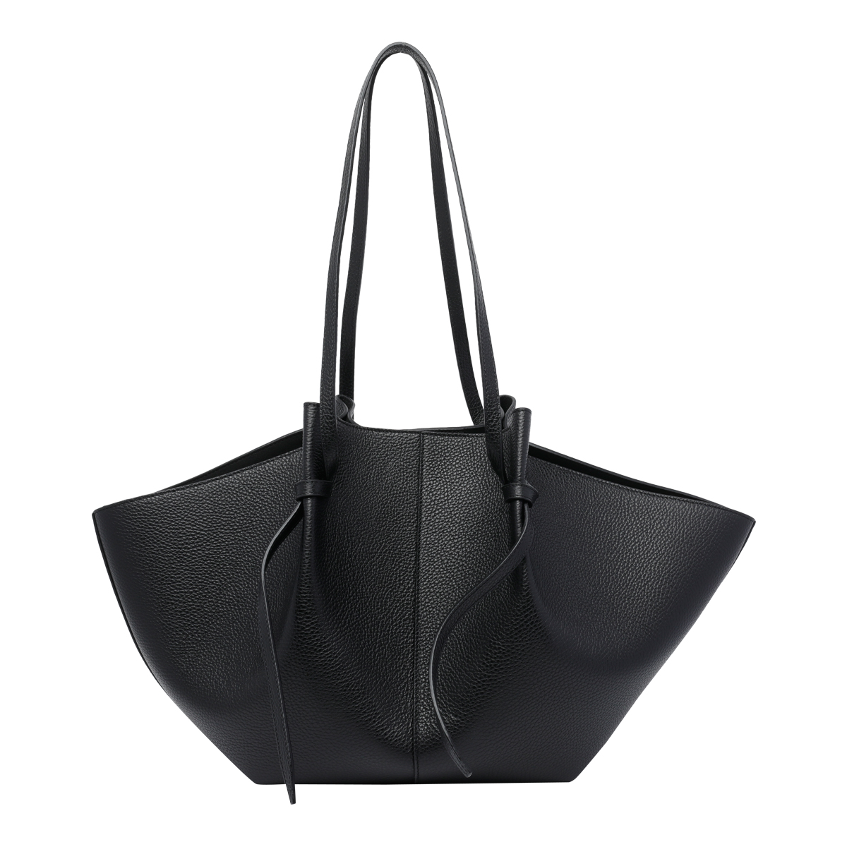 [YUZEFI] Shoulder bag FW26 LARGE MOCHIPEBBLE GRAIN LEATHERL034