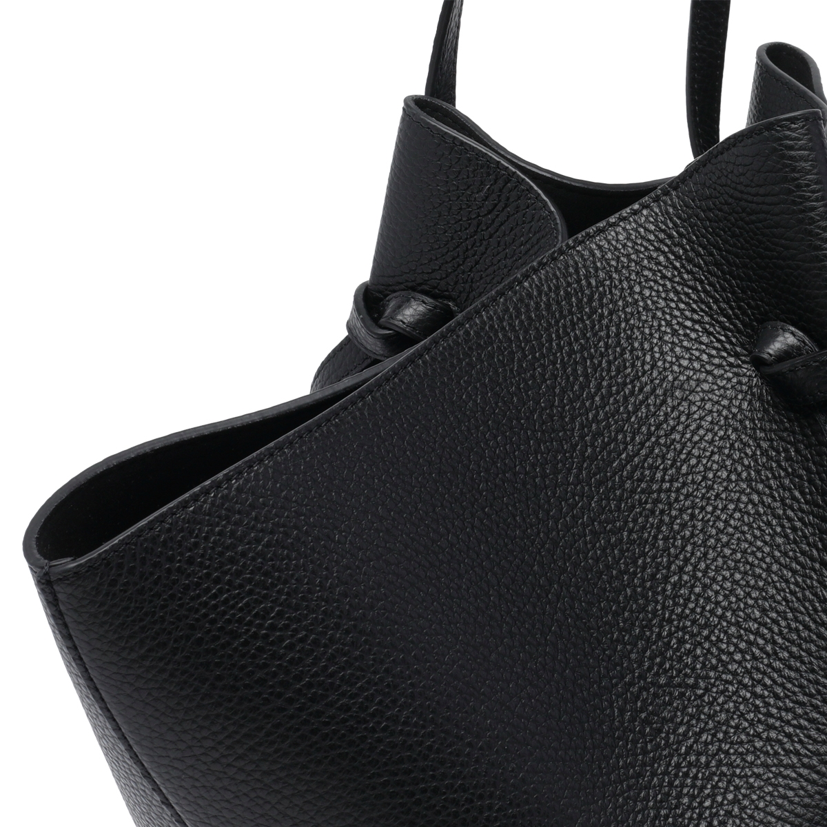 [YUZEFI] Shoulder bag FW26 LARGE MOCHIPEBBLE GRAIN LEATHERL034