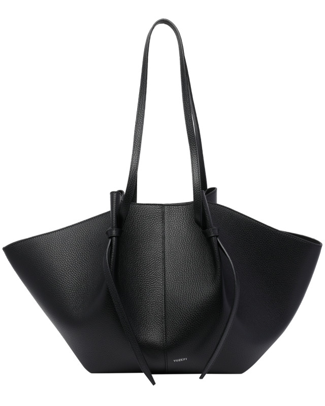 [YUZEFI] Shoulder bag FW26 LARGE MOCHIPEBBLE GRAIN LEATHERL034