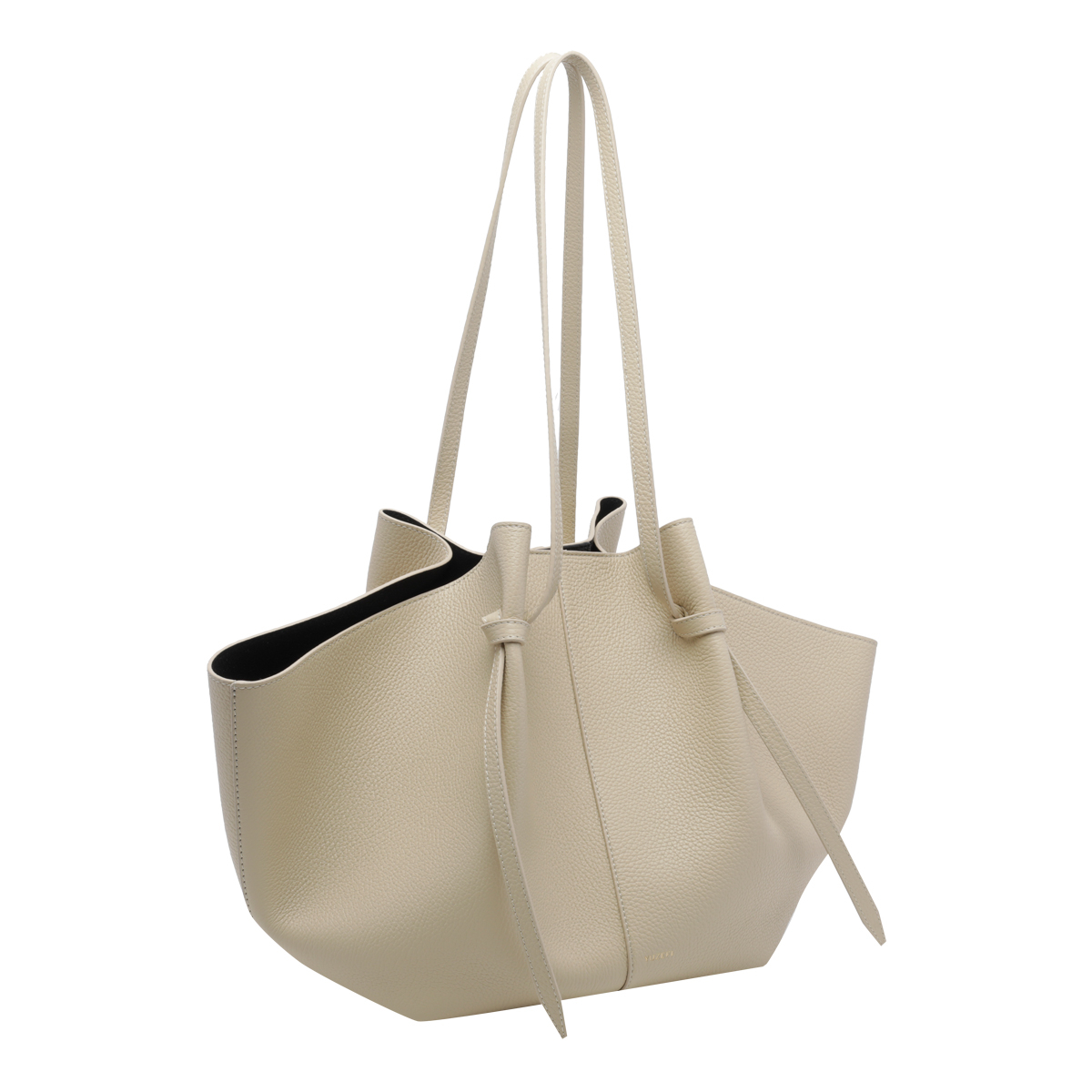 [YUZEFI] Shoulder bag FW26 LARGE MOCHIPEBBLE GRAIN LEATHERL066