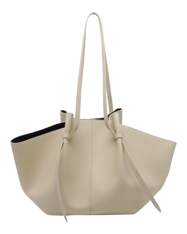 [YUZEFI] Shoulder bag FW26 LARGE MOCHIPEBBLE GRAIN LEATHERL066
