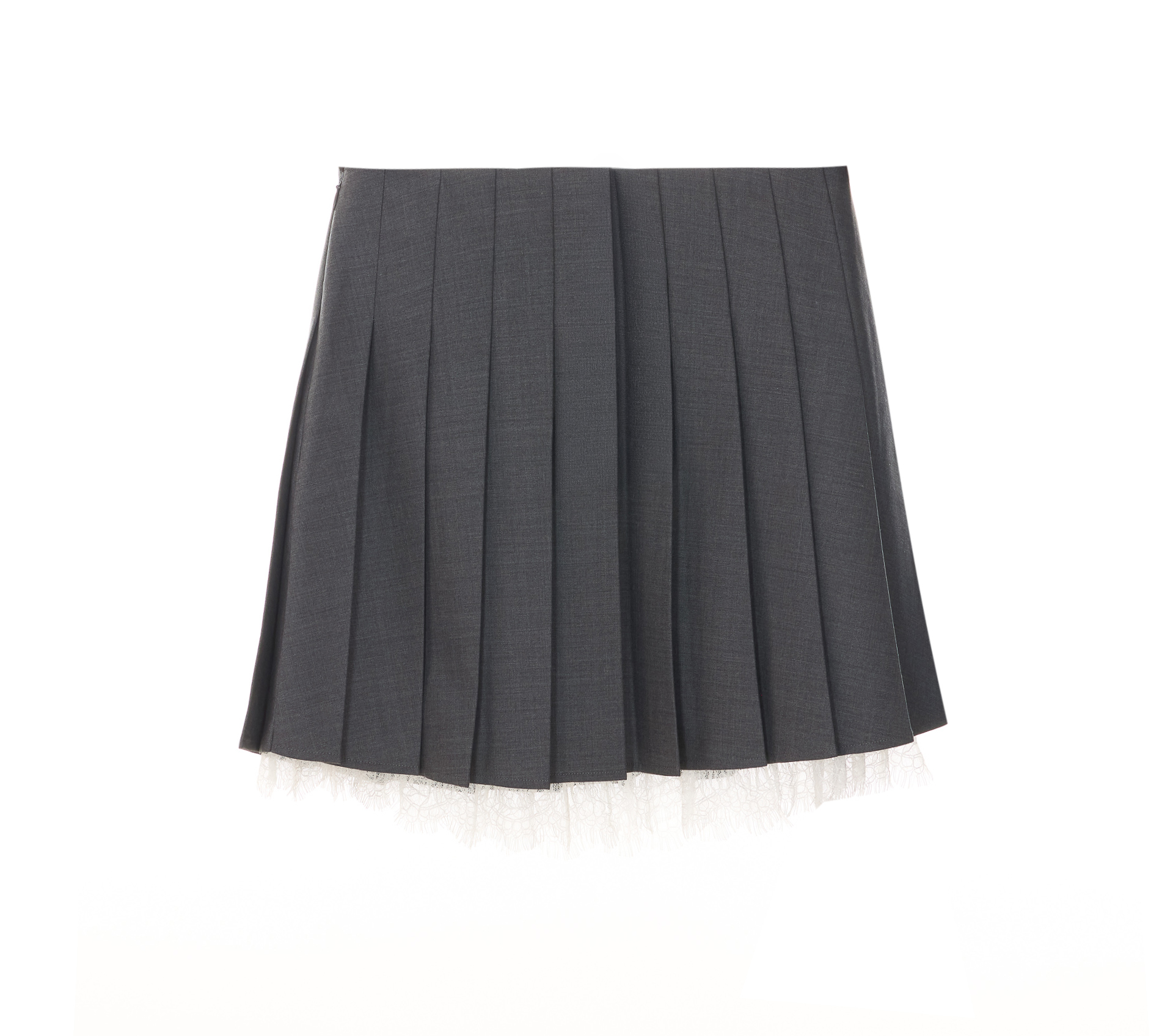 [SELF PORTRAIT] Mini skirt FW26 006SKGREY