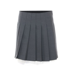 [SELF PORTRAIT] Mini skirt FW26 006SKGREY