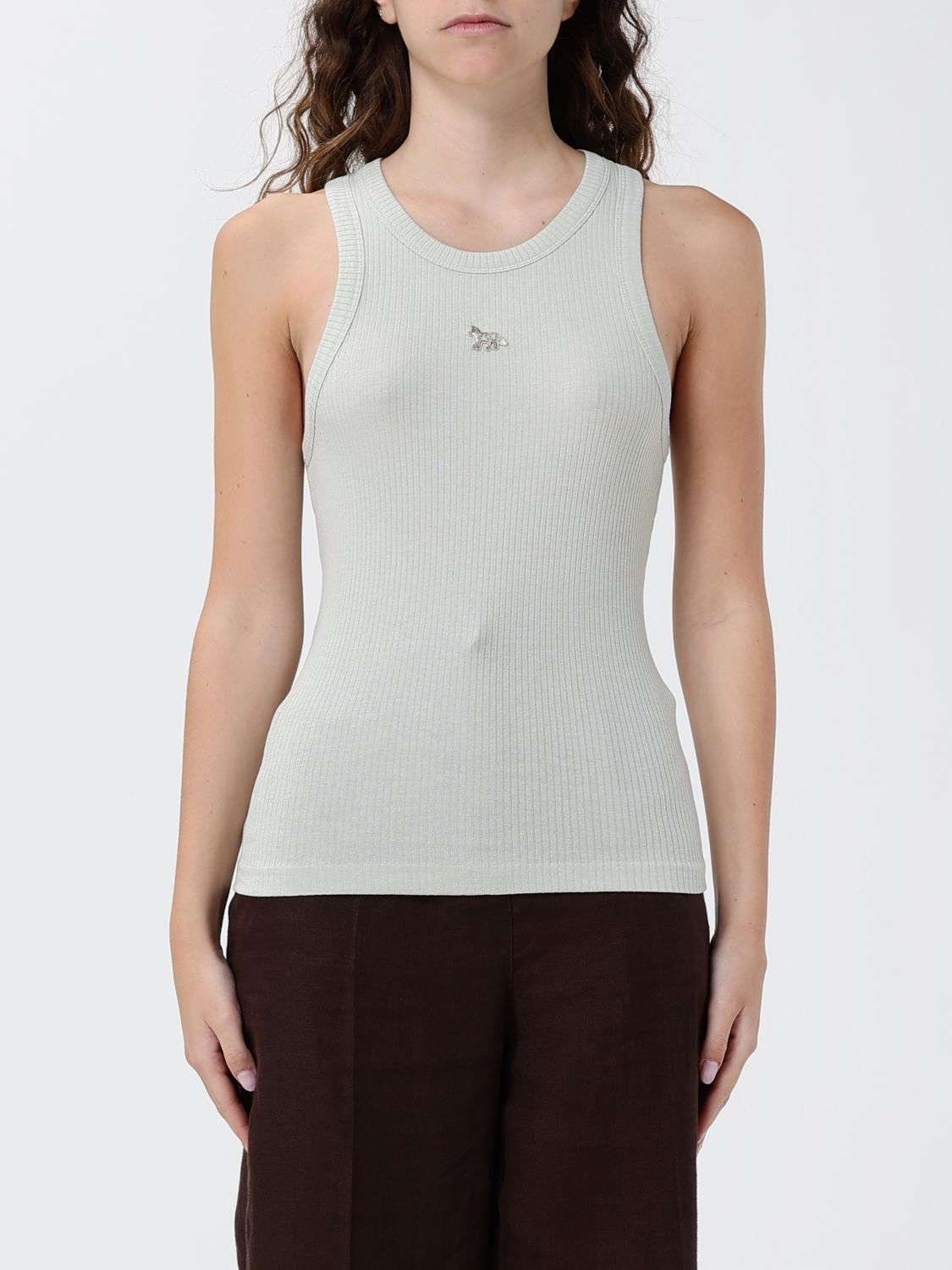 [MAISON KITSUNE] T-shirts Sleeveless SS26 OW00604KJ0134 477