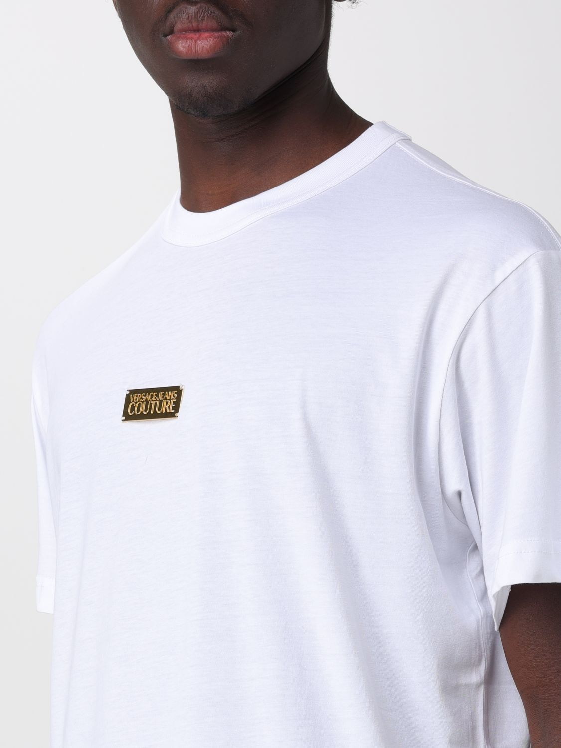 [VERSACE JEANS COUTURE] T-shirts Short Sleeve SS26 80GAHT05CJ00T G03