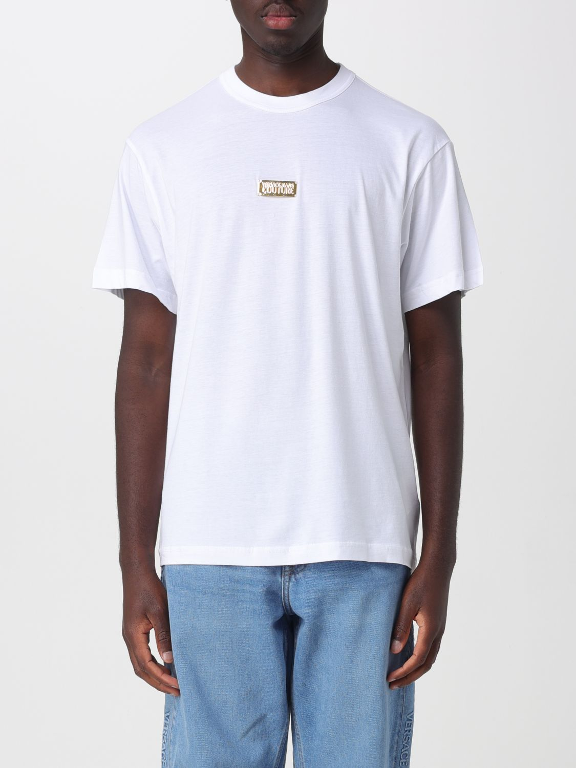 [VERSACE JEANS COUTURE] T-shirts Short Sleeve SS26 80GAHT05CJ00T G03
