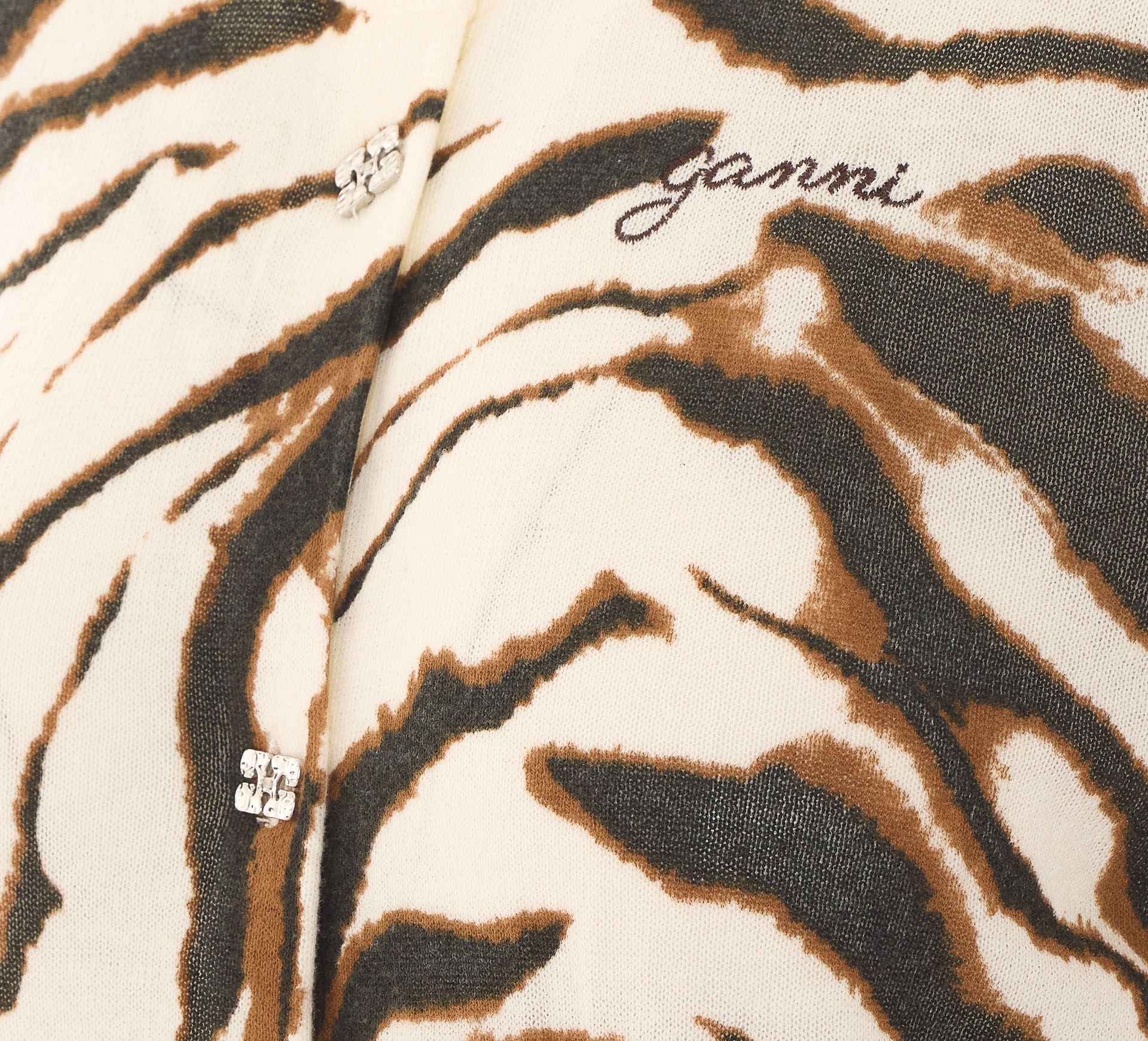 [GANNI] Cardigan FW26 A1160011 135