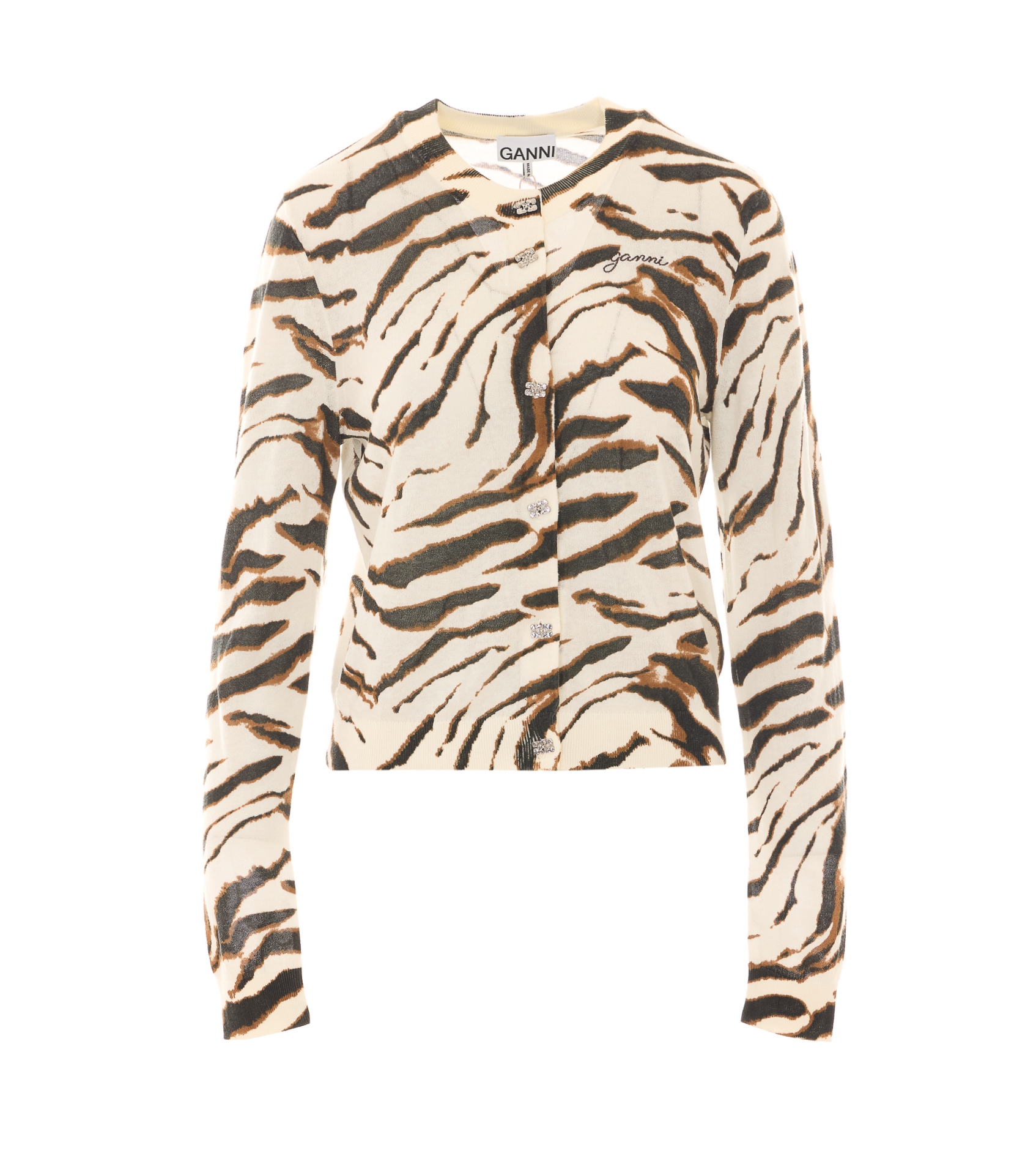 [GANNI] Cardigan FW26 A1160011 135