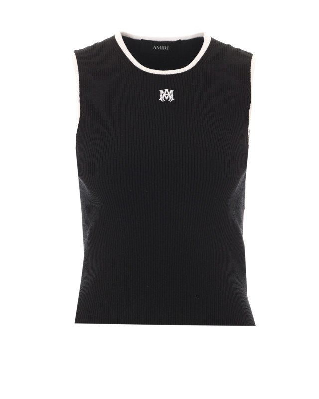 [Amiri] Tank top FW26 TOKN1052BLACK