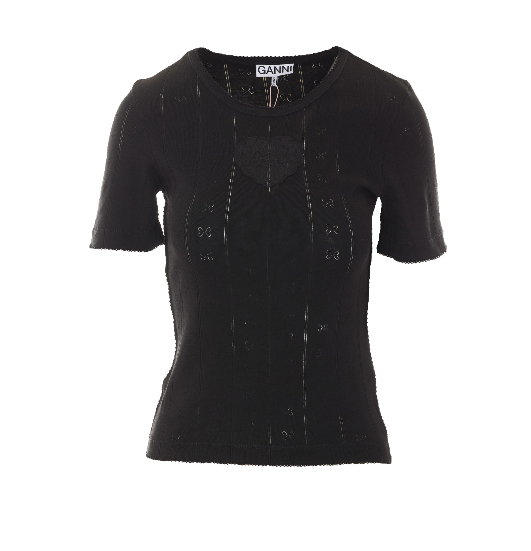 [GANNI] T-shirts Short Sleeve FW26 A1050260099