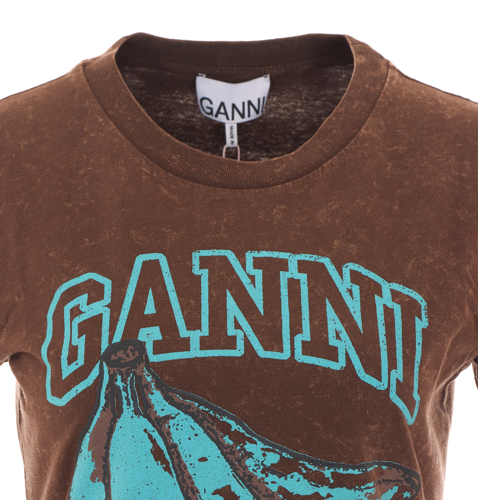 [GANNI] T-shirts Short Sleeve FW26 A1050204 979