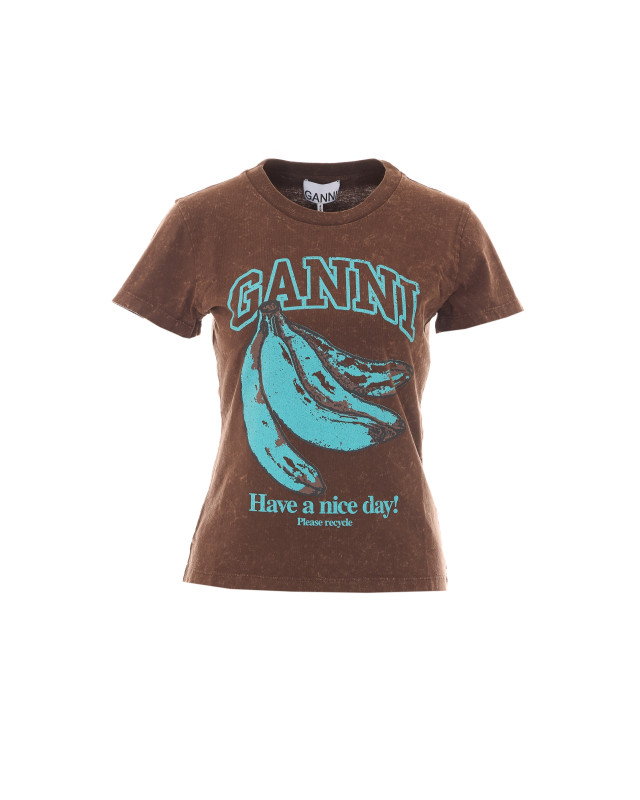 [GANNI] T-shirts Short Sleeve FW26 A1050204 979