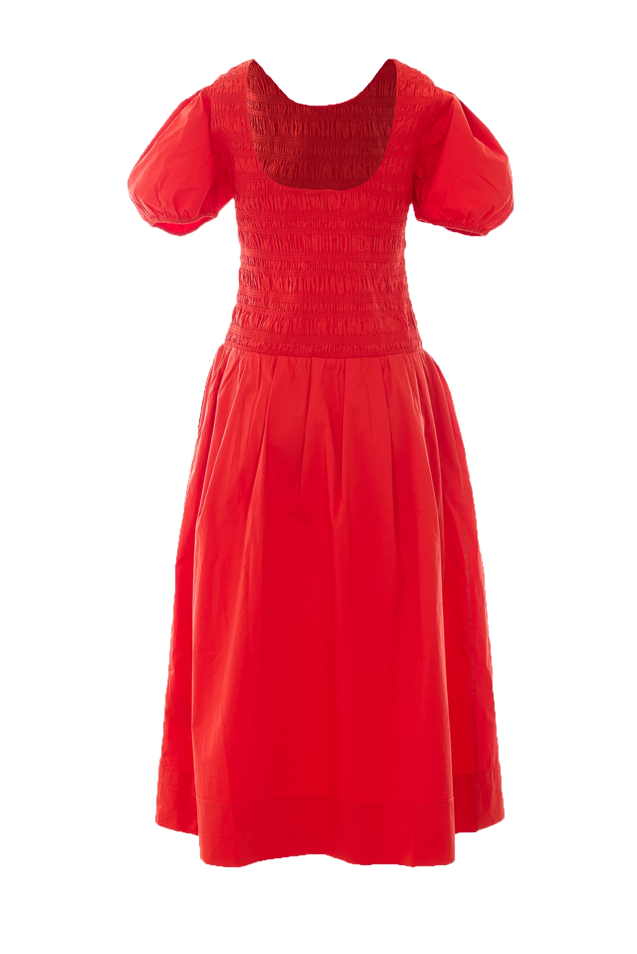 [GANNI] Short sleeve dress FW26 A103054606P