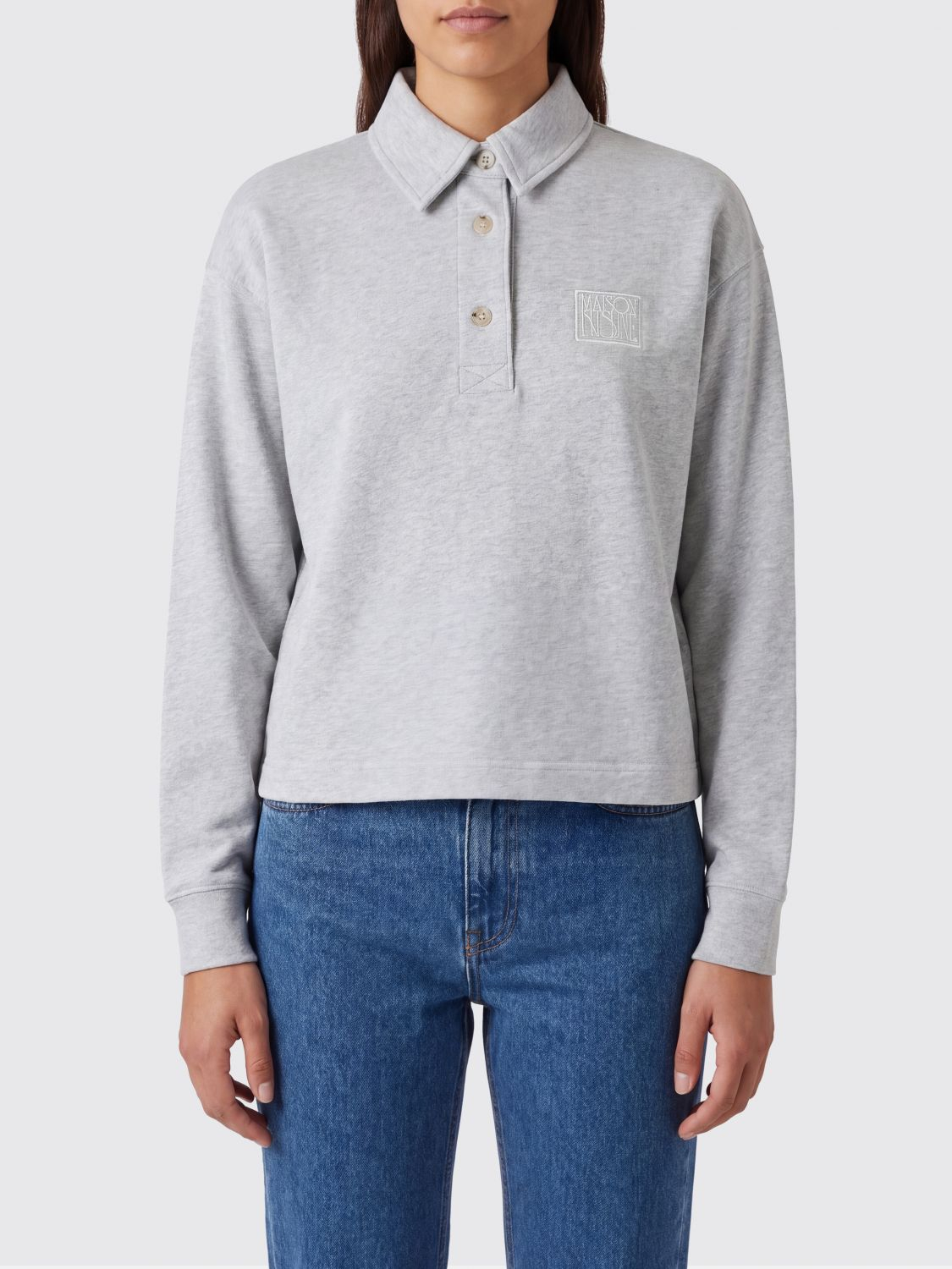 [MAISON KITSUNE] T-shirts Long Sleeve SS26 QW00302KM0342 P190