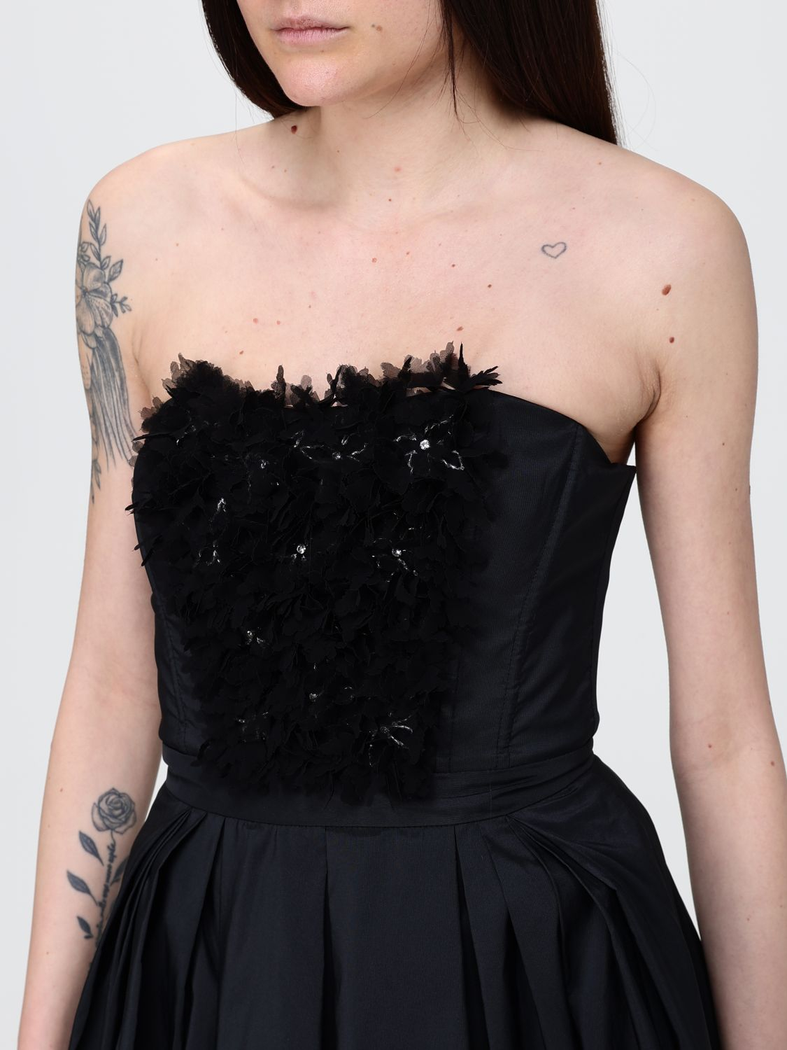 [ELISABETTA FRANCHI] Sleeveless dress SS26 AB94262E2 110