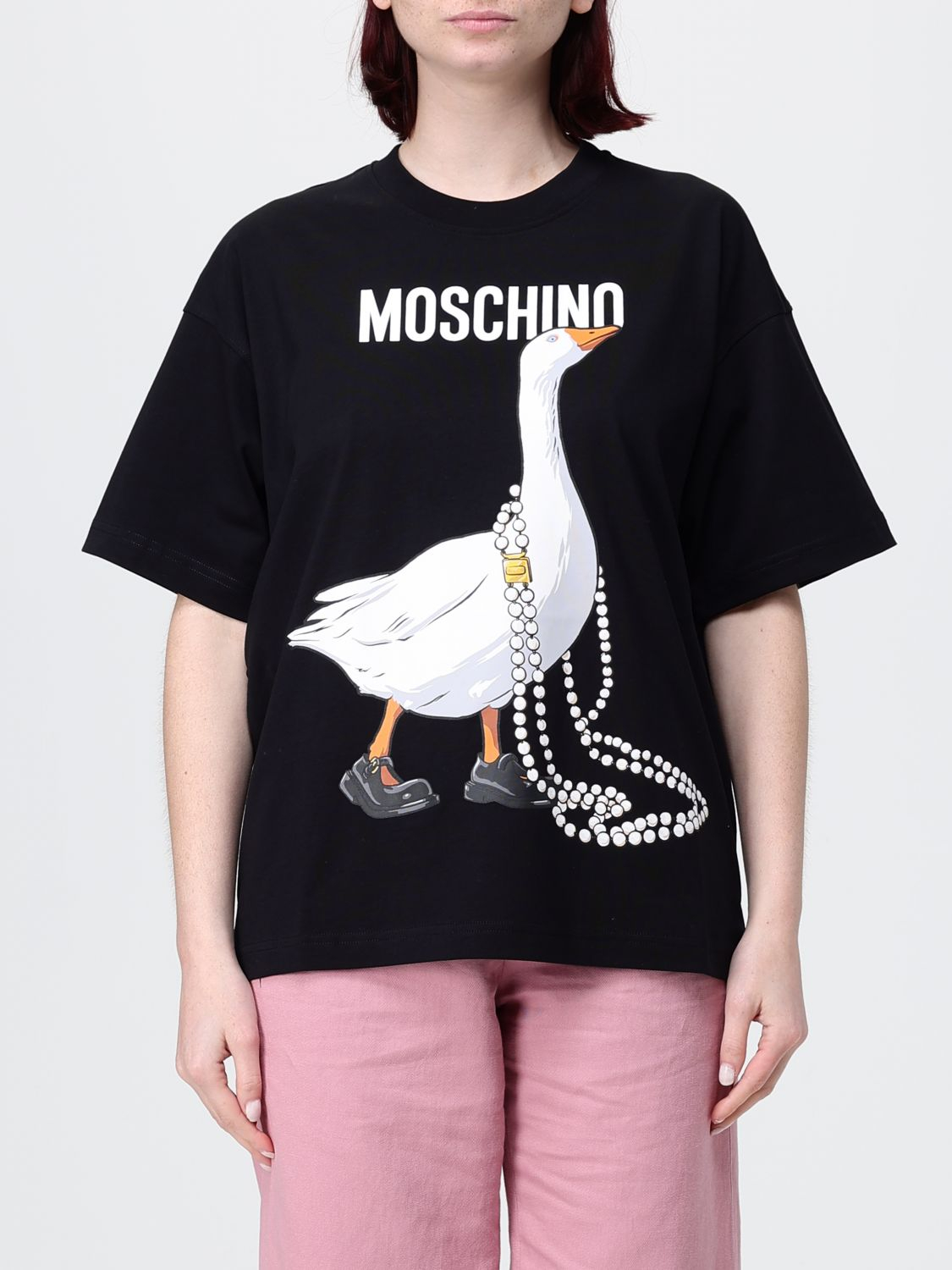 [MOSCHINO COUTURE] T-shirts Short Sleeve SS26 07030541 1555