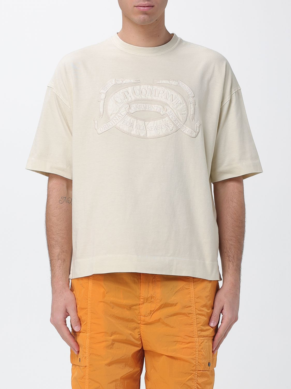 [C.P. Company] T-shirts Short Sleeve SS26 20CMTS220A005697O 114