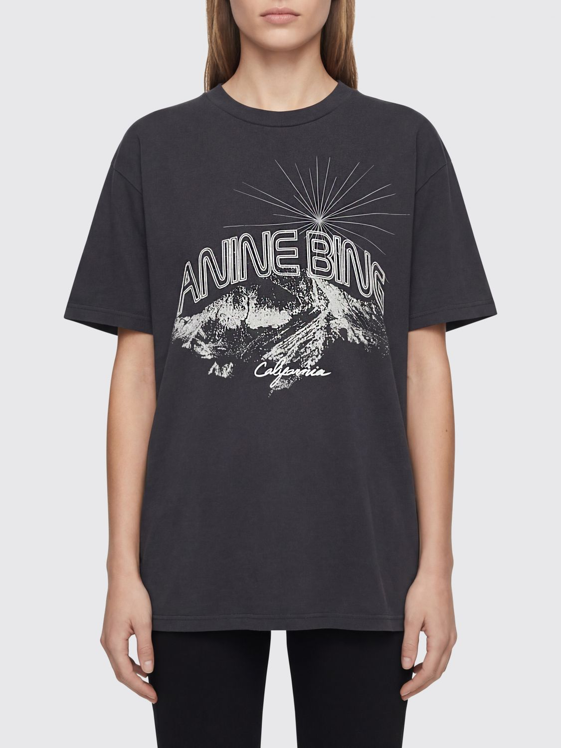[Anine Bing] T-shirts Short Sleeve SS26 A0811850 VTG3