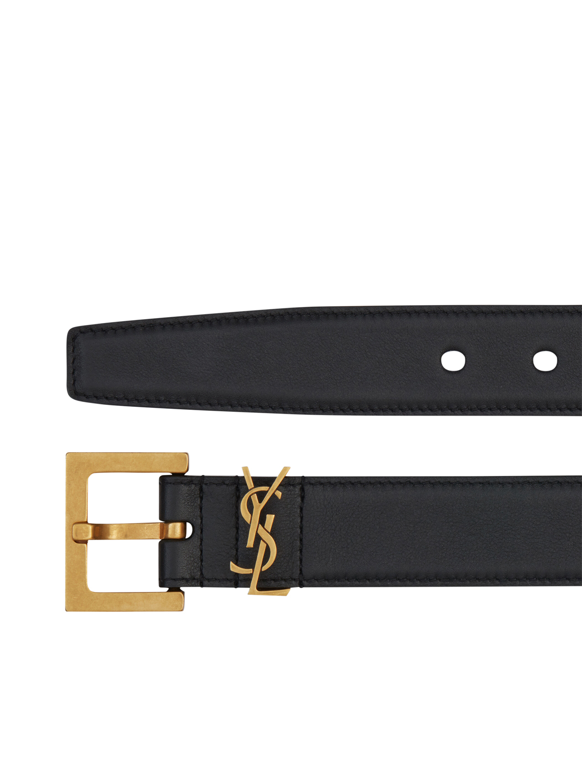 [Saint Laurent] Belt FW26 634437BOO0W1000 BLACK