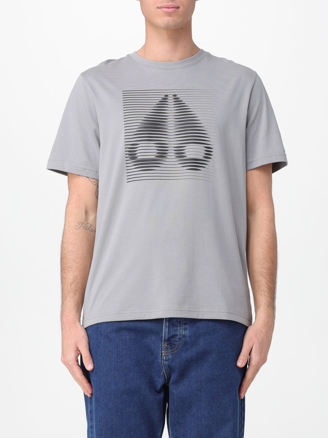 [Moose Knuckles] T-shirts Short Sleeve SS26 M16MT729 1892