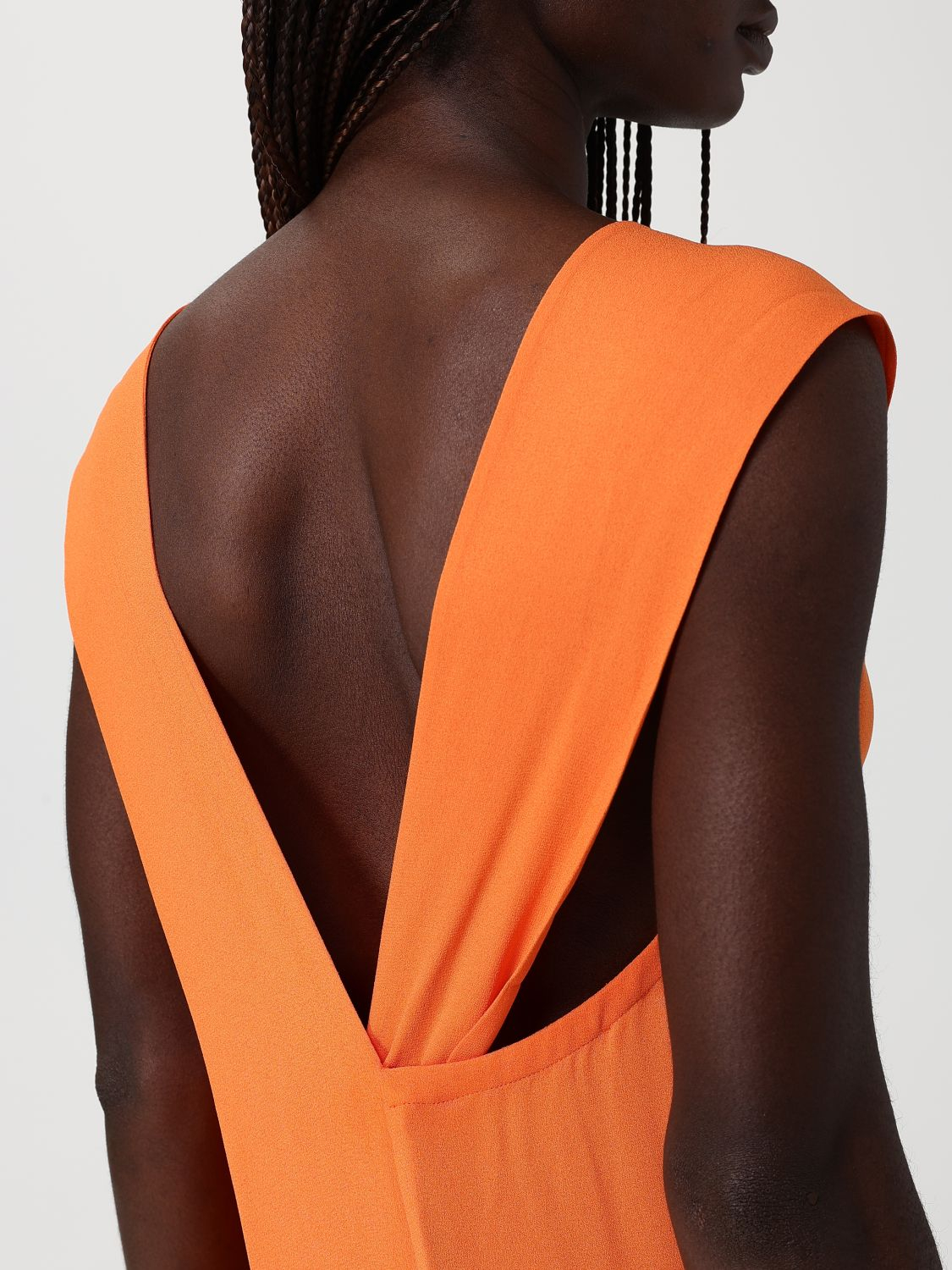 [MOSCHINO COUTURE] Sleeveless dress SS26 04200544 0125