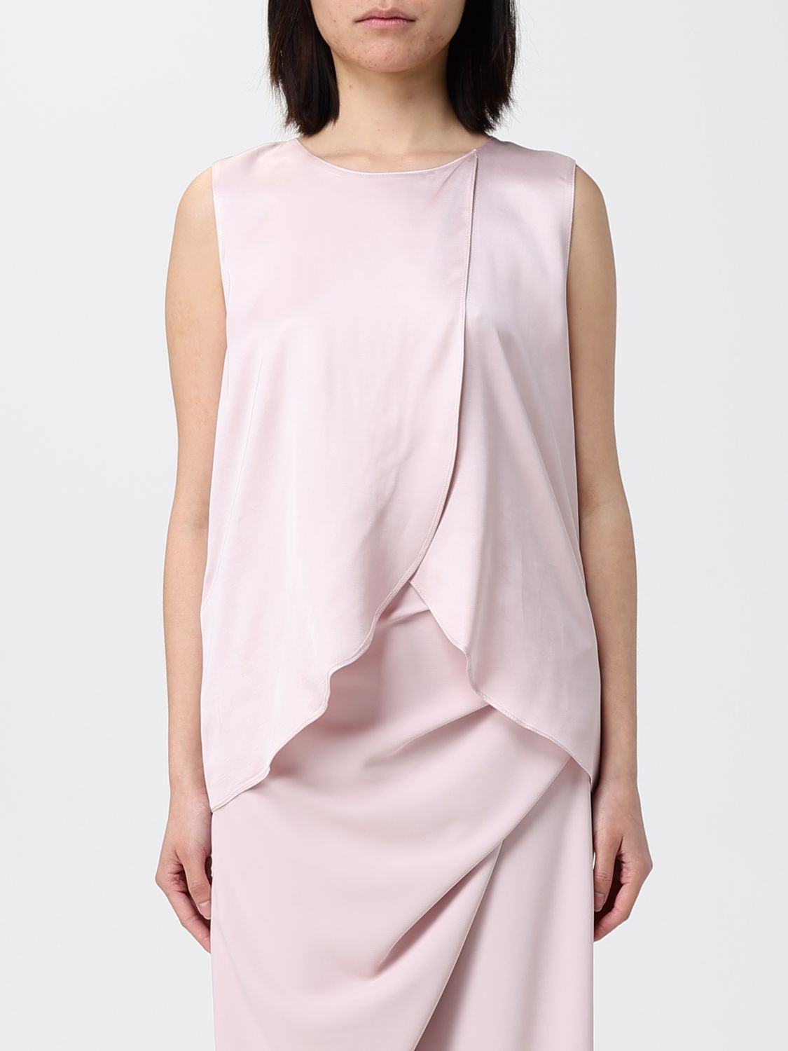 [HANITA] T-shirts Sleeveless SS26 HM31954617 ROSA QUARZO