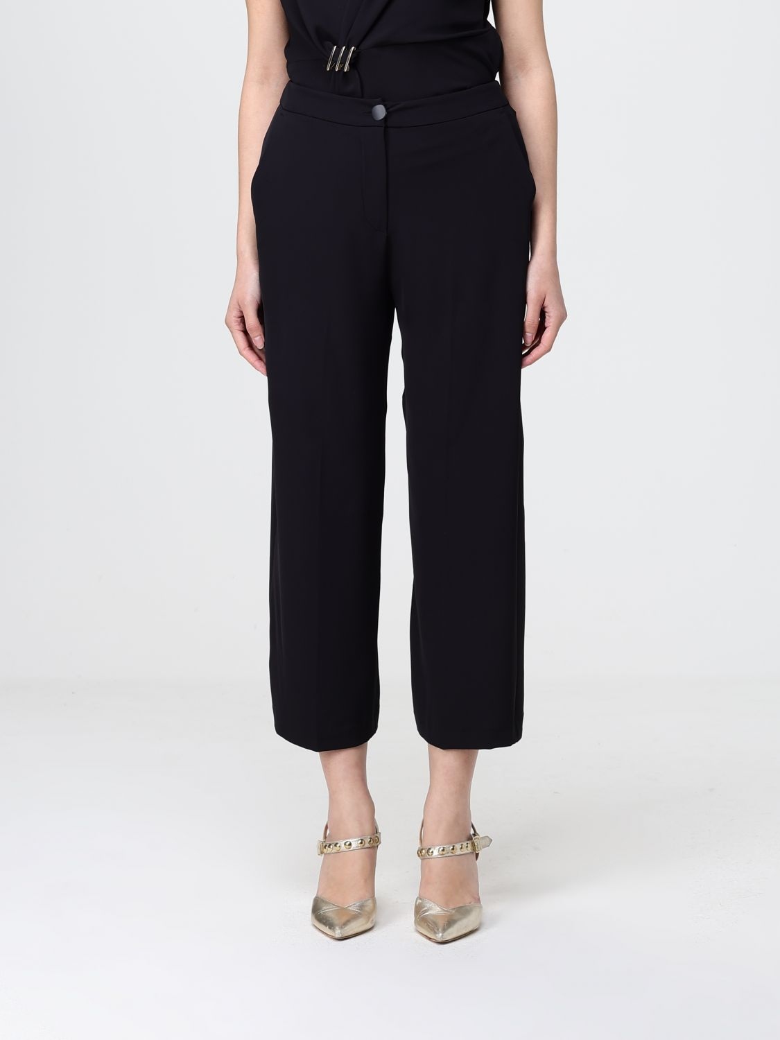 [HANITA] Trousers SS26 HP16084558 NERO