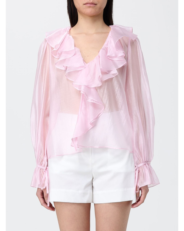 [HANITA] Blouse SS26 HM31654582 CAMISA PINK