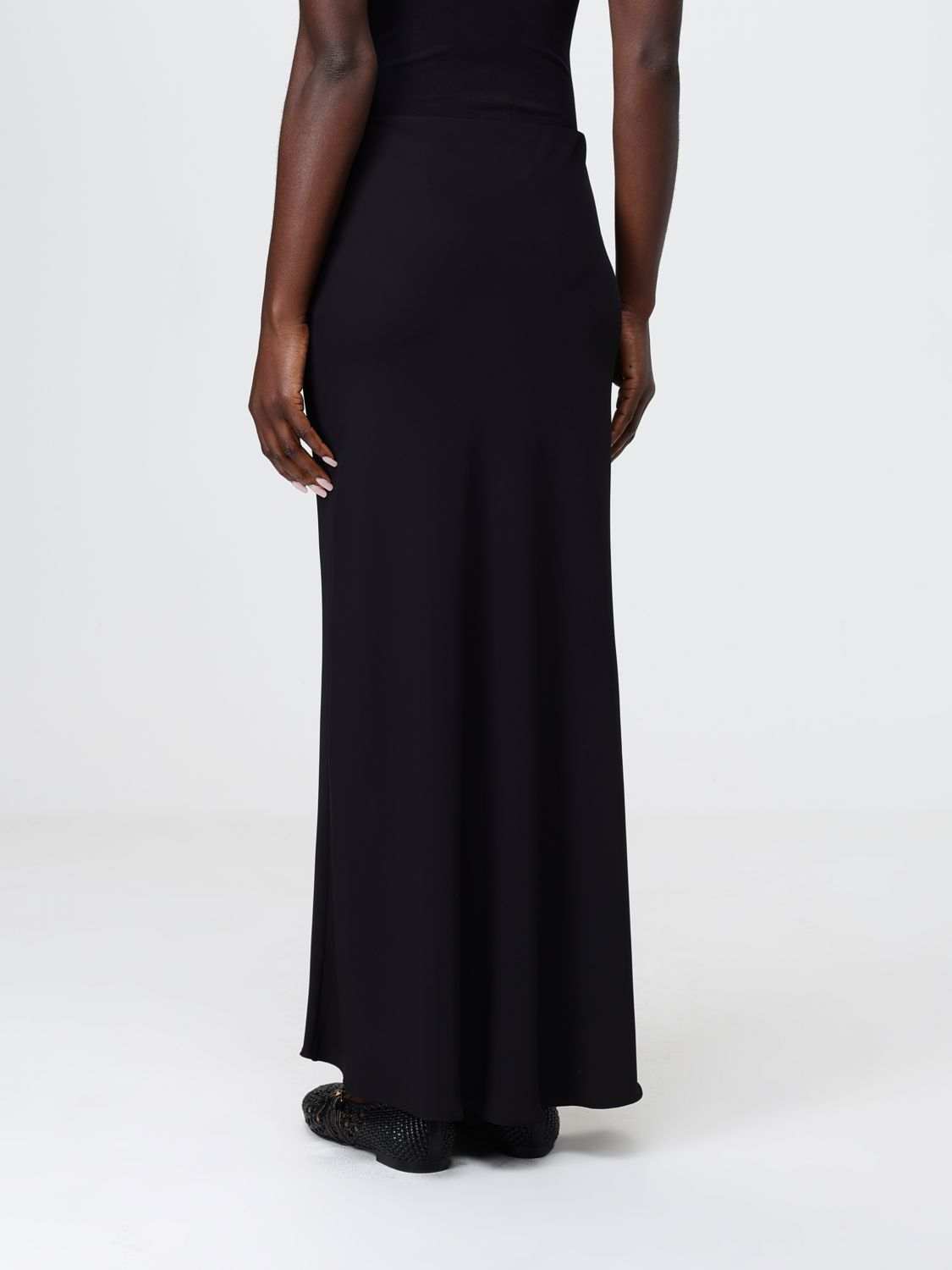 [HANITA] Long skirt SS26 HG10314558 NERO