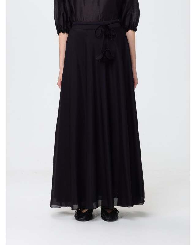 [HANITA] Long skirt SS26 HG10484582 NERO