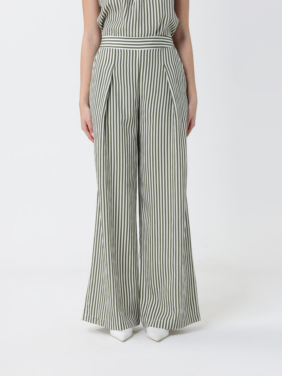 [HANITA] Trousers SS26 HP16614577 MILITARY