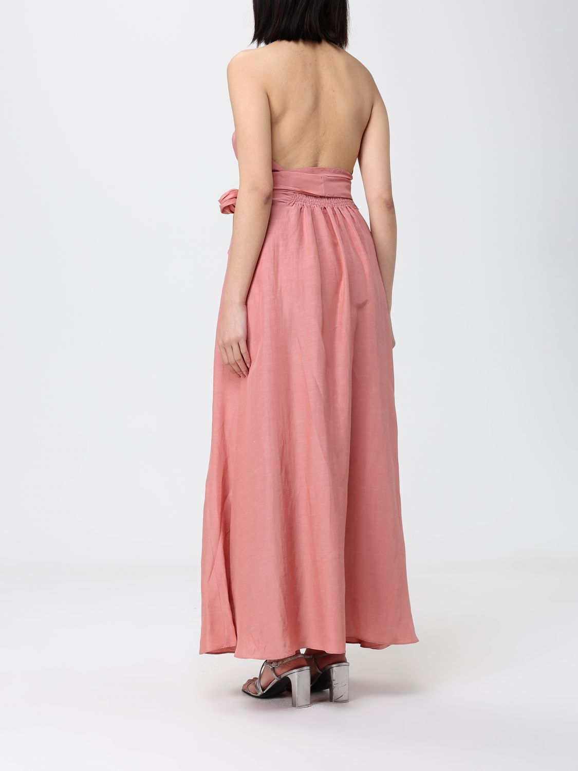 [HANITA] Sleeveless dress SS26 HV38194572 VELVET CORAL