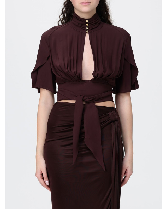 [ELISABETTA FRANCHI] Shirts Short Sleeve SS26 CA15862E2 644