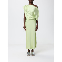 [HANITA] Sleeveless dress SS26 HV37654610 LIME CREAM