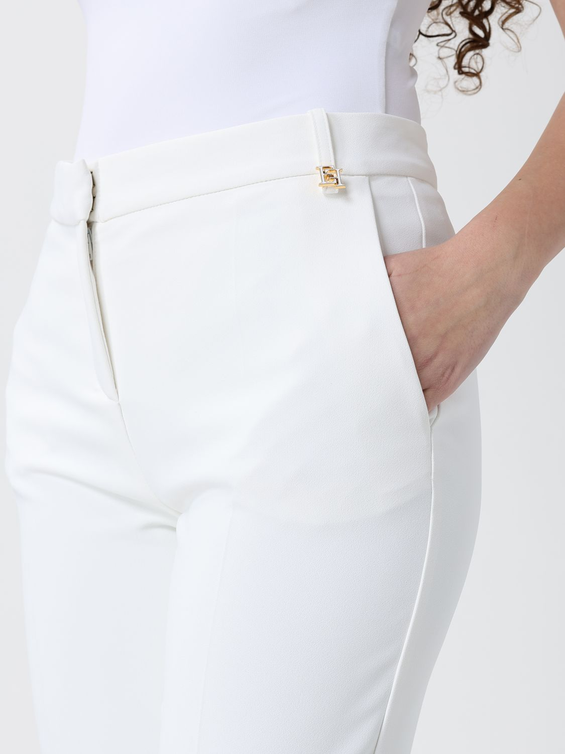 [ELISABETTA FRANCHI] Trousers SS26 PAI66 360