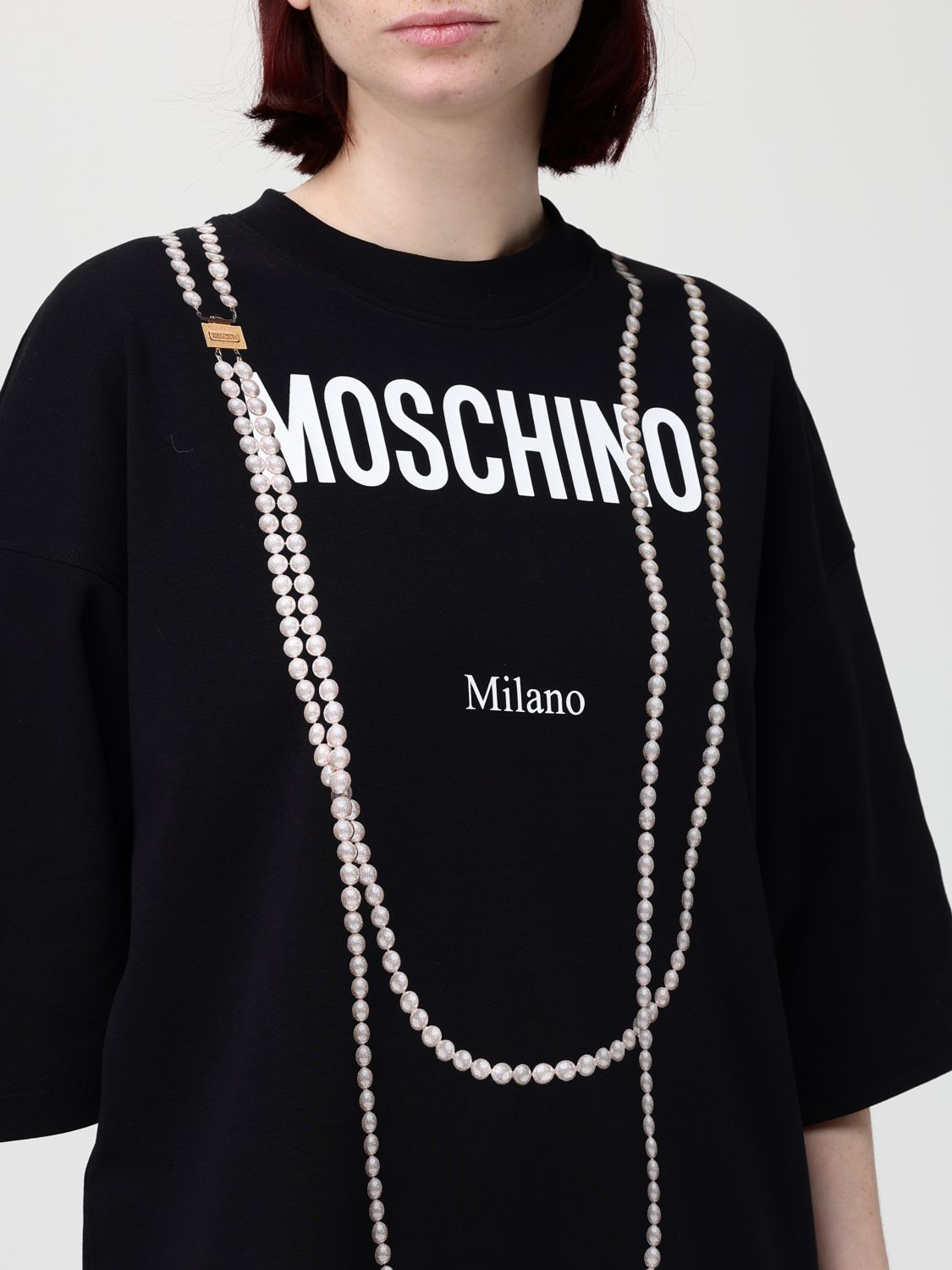[MOSCHINO COUTURE] Short sleeve dress SS26 04550542 1555
