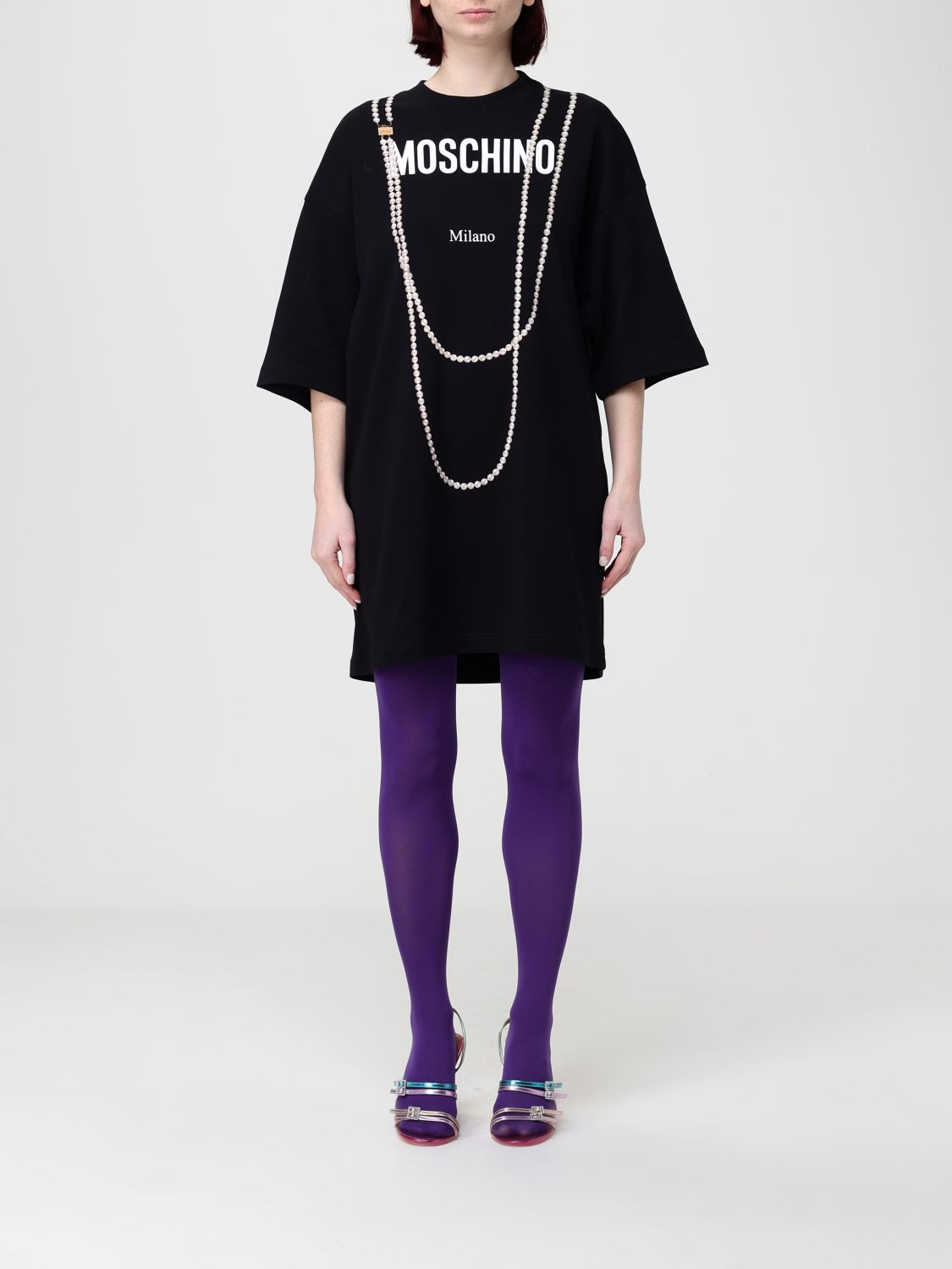 [MOSCHINO COUTURE] Short sleeve dress SS26 04550542 1555