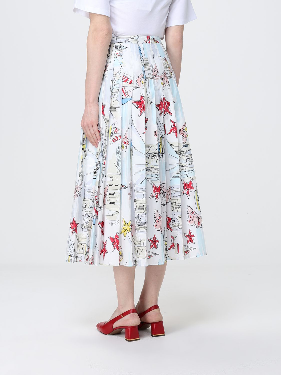 [ANTONIO MARRAS] Midi skirt SS26 MGOM261 BI7AZ