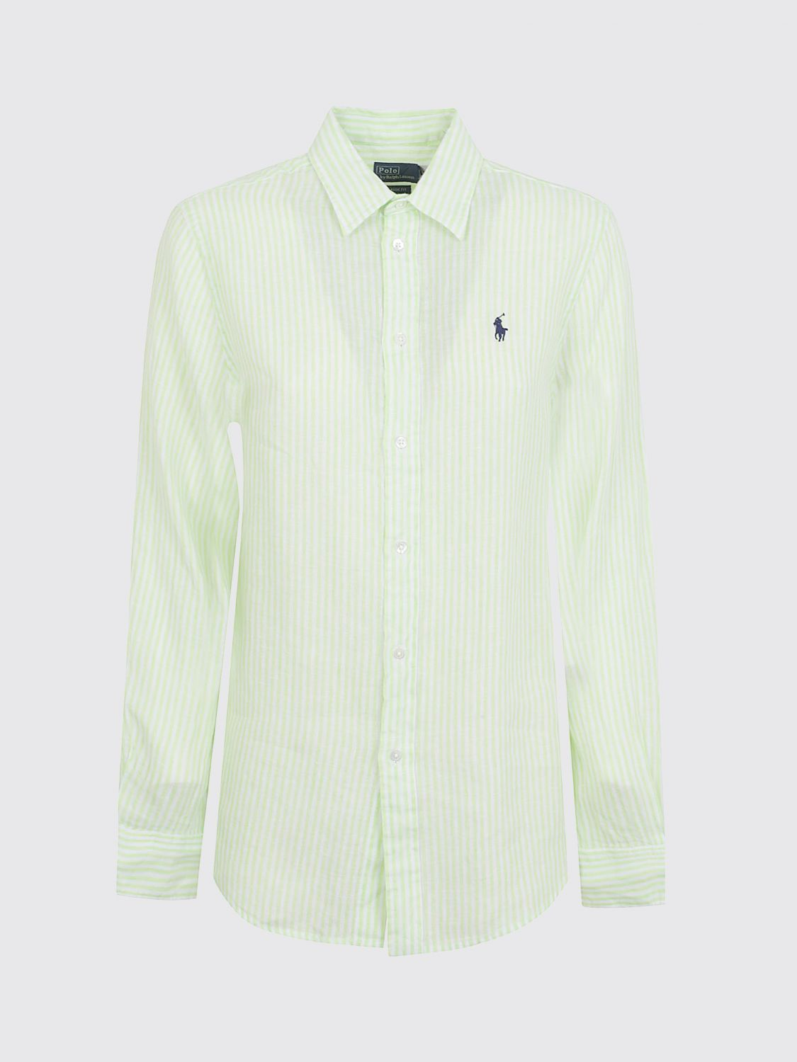 [Polo Ralph Lauren] Shirts Long Sleeve SS26 211A96158 001