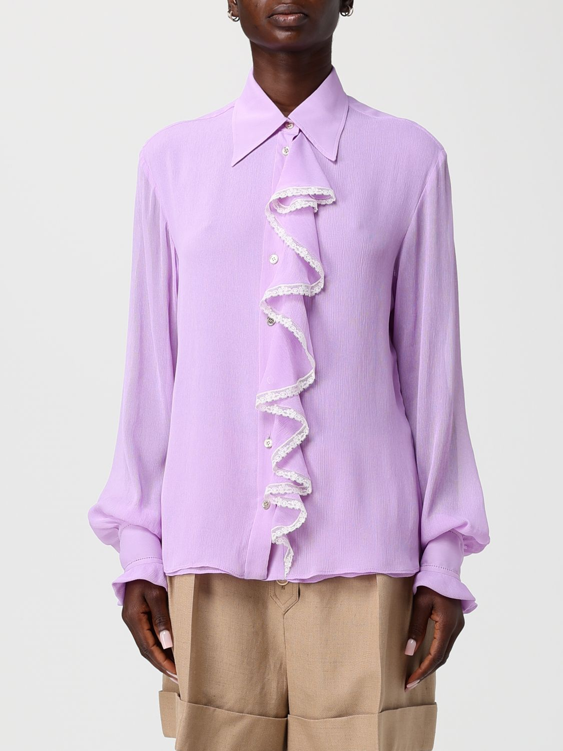 [Alberta Ferretti] Shirts Long Sleeve SS26 02281617 1240