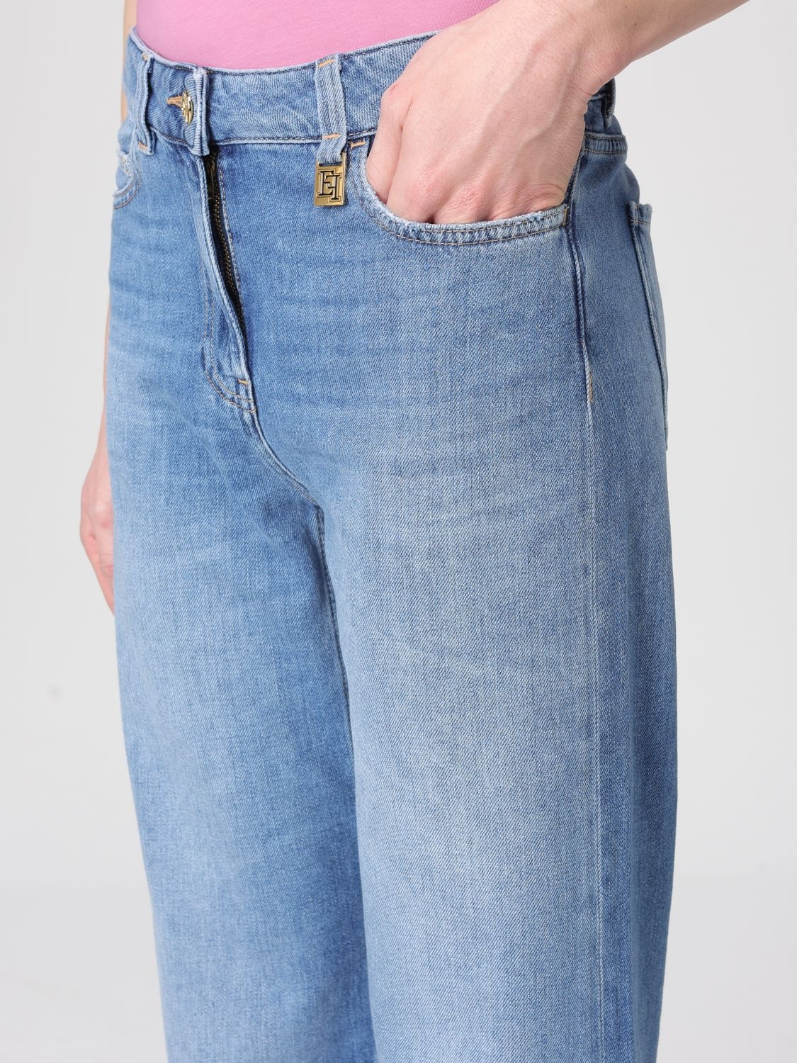 [ELISABETTA FRANCHI] Jeans SS26 PJ21I61E2 192