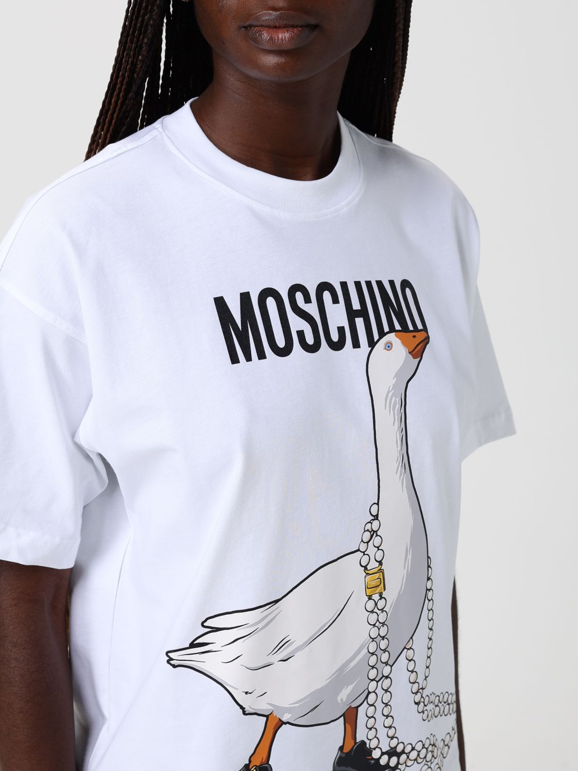[MOSCHINO COUTURE] T-shirts Short Sleeve SS26 07030541 1001