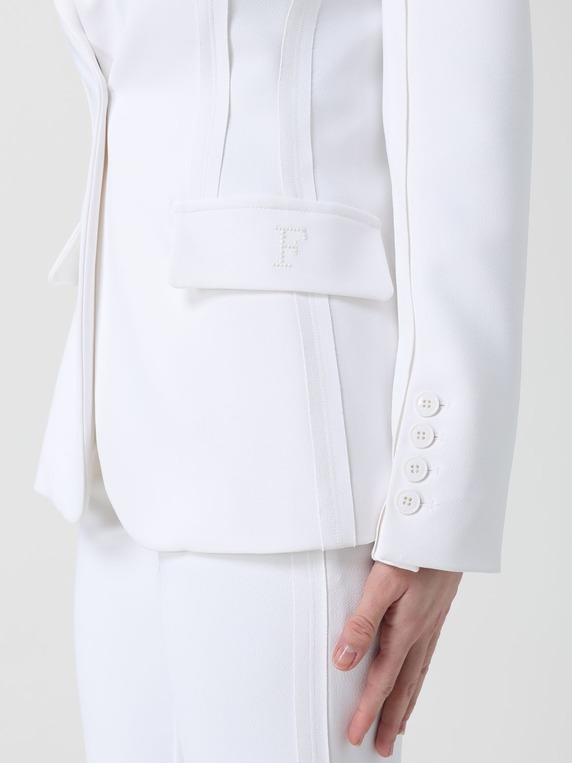 [ELISABETTA FRANCHI] Jacket SS26 GI21661E2 360