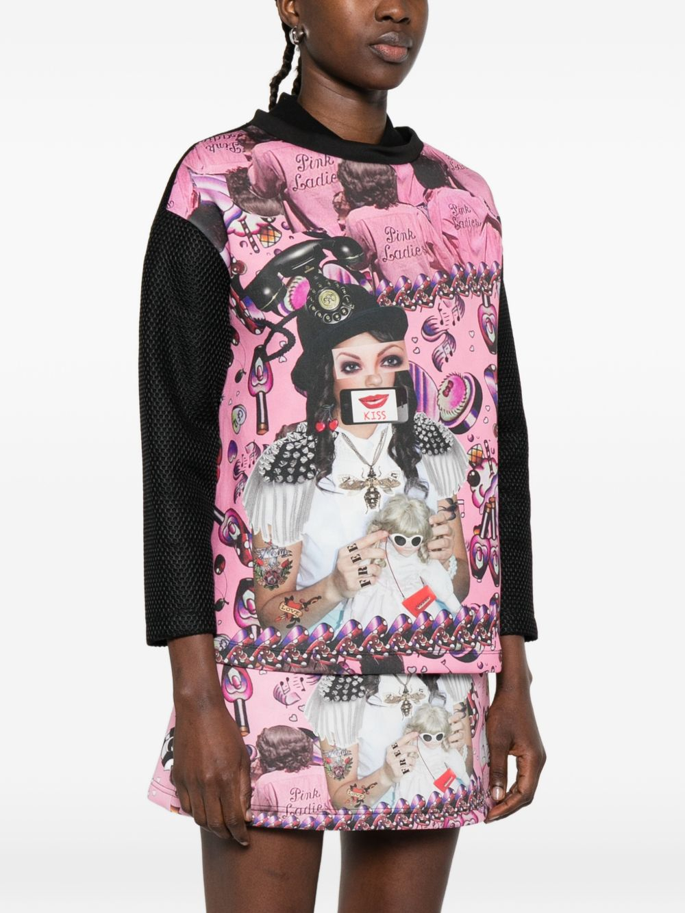 [THE ARTISTYLIST] Knitwear SS26 PINK LADIES SWEATER MLT