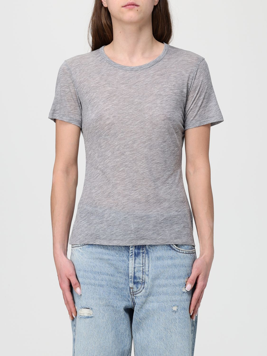 [Anine Bing] T-shirts Short Sleeve SS26 A0811500 GRY1