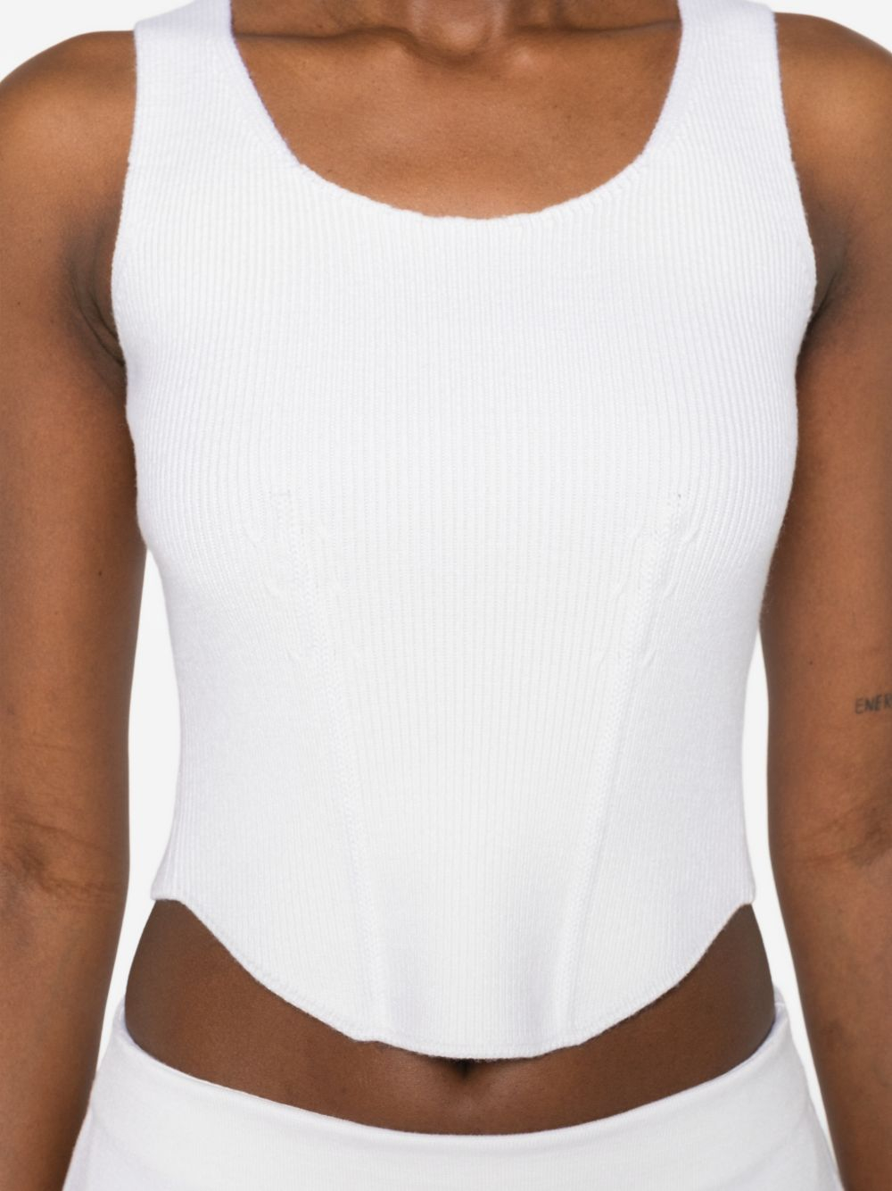 [Alaia] T-shirts Sleeveless SS26 AA9H1409K141C054
