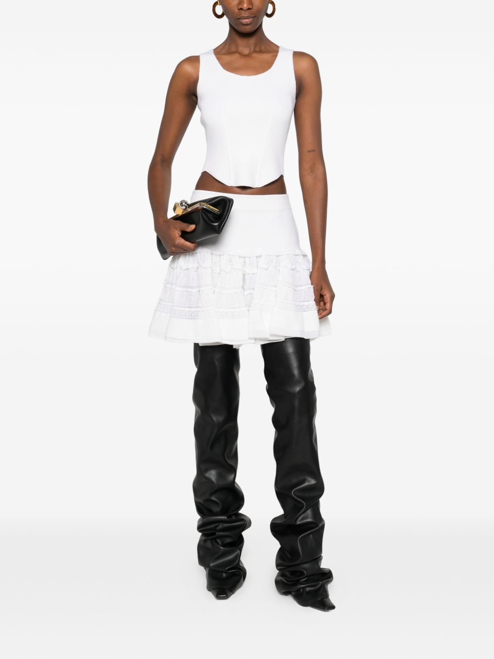 [Alaia] T-shirts Sleeveless SS26 AA9H1409K141C054