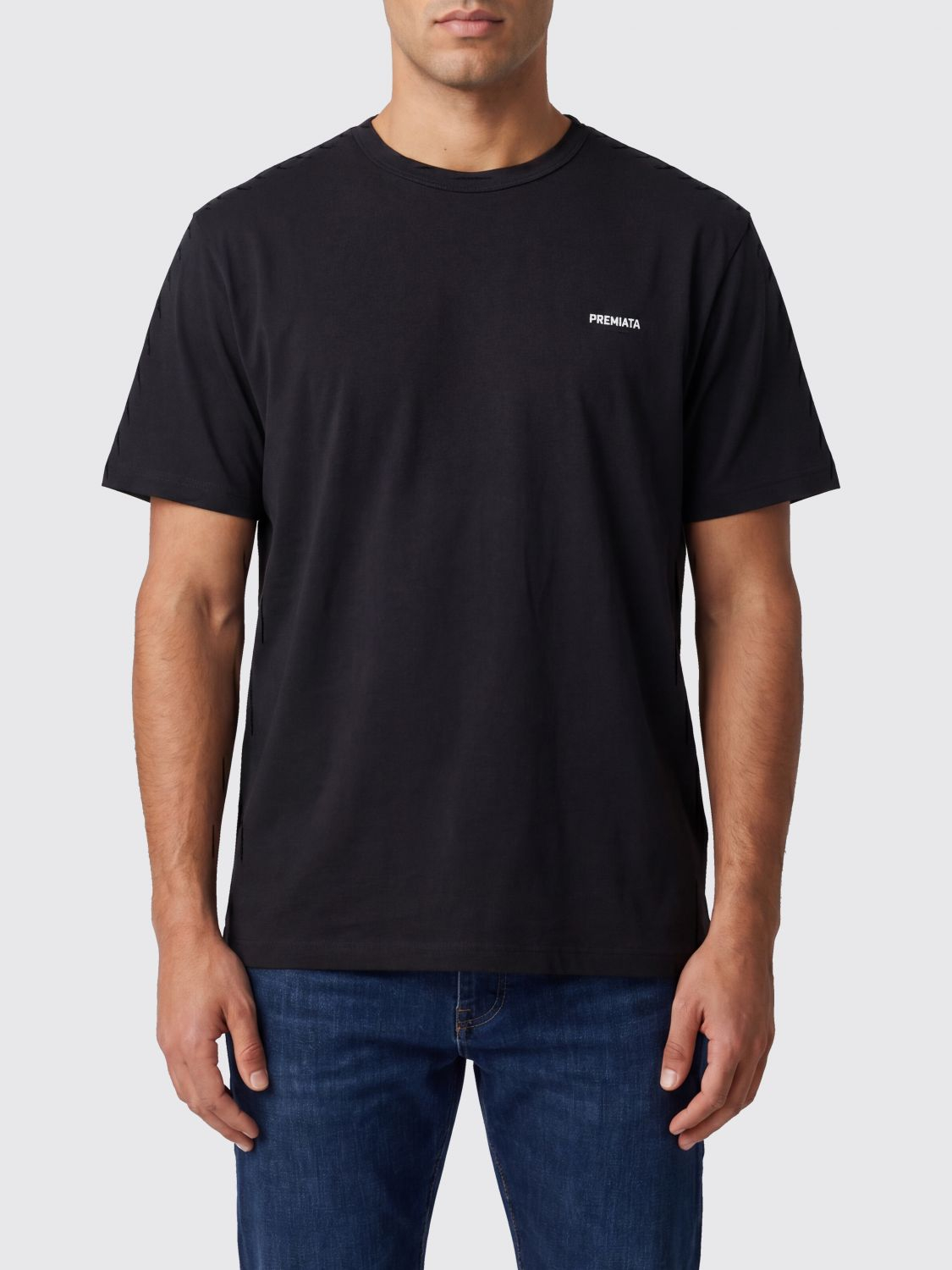 [Premiata] T-shirts Short Sleeve SS26 PA1032 BLACK