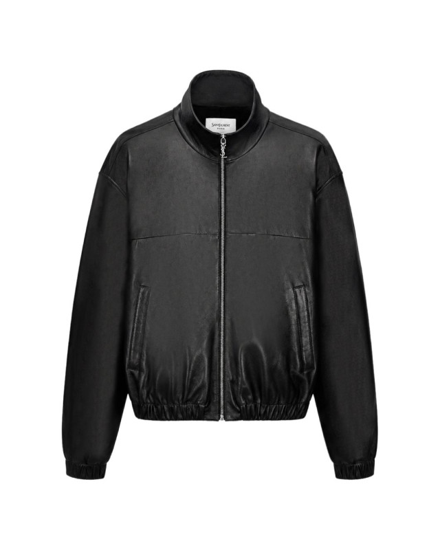 [Saint Laurent] Leather Jacket FW26 A000H9YCOJ21000