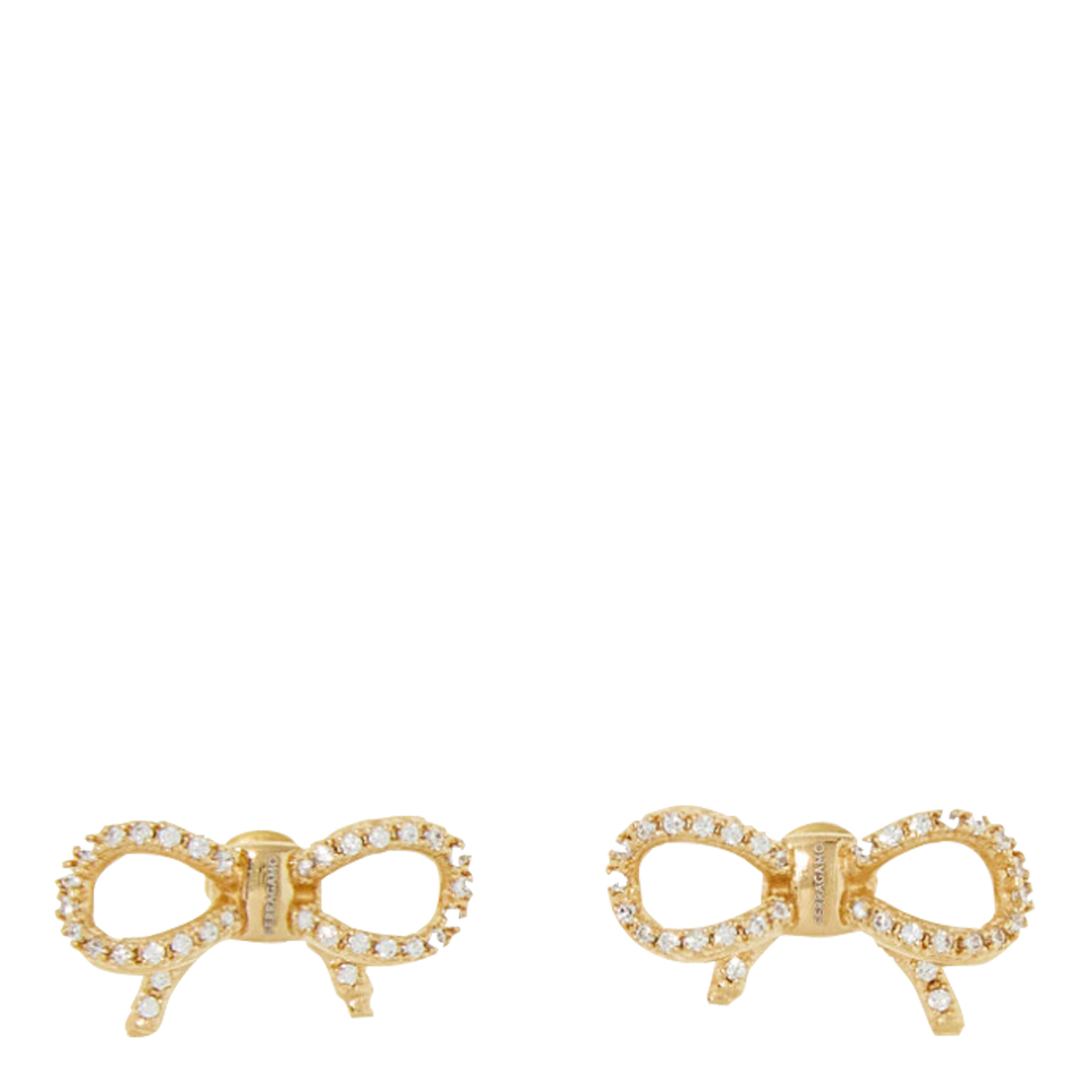 [Salvatore Ferragamo] Earring FW26 795069760983ORO/CRYSTAL